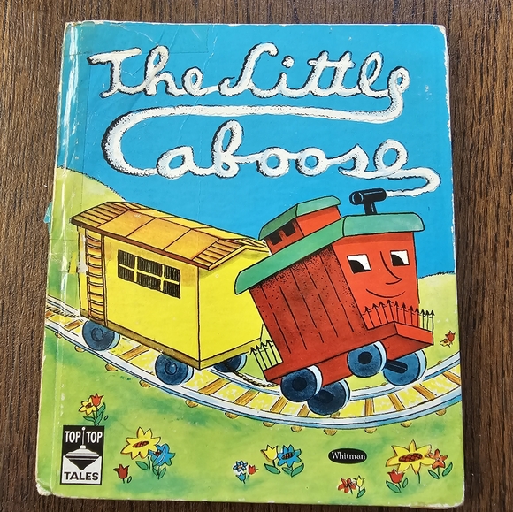 The Little Caboose by Nina O'Hern & Jane Flory Illus. Whitman Tell-A-Tale Book - Picture 1 of 8